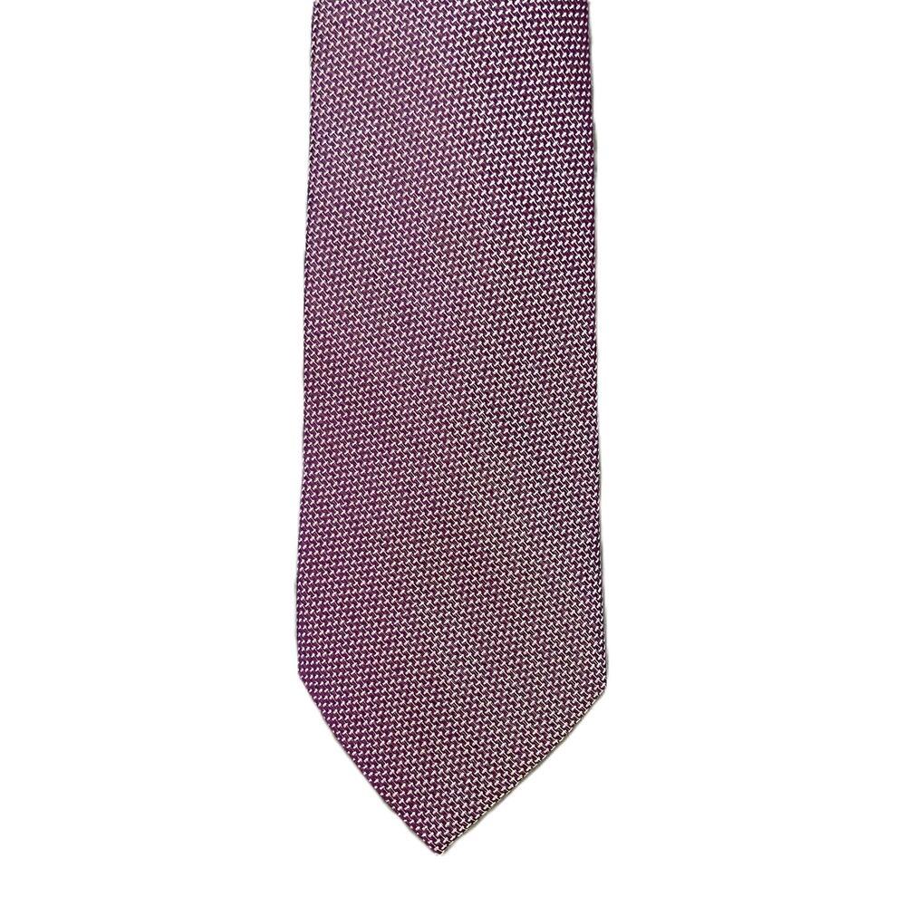 Michael Kors Necktie 3" Fuschia Emerald Solid Standard Length Silk Blend NEW